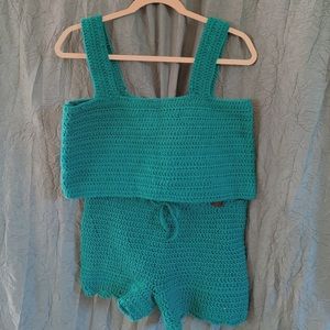 CROCHET TWO PIECE SET
